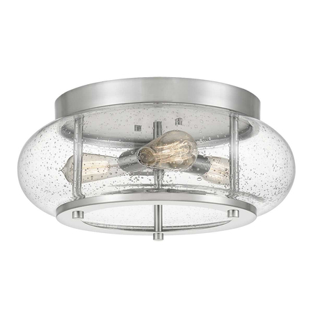 Plafon Elstead Lighting Trilogy szary QZ-TRILOGY-FM-BN