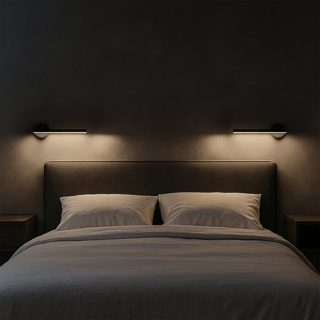 Milagro Kinkiet SYDNEY 6W LED BLACK lewy ML6346 CZARNY