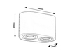Lampa sufitowa Rabalux Kobald 2051 czarny matowy