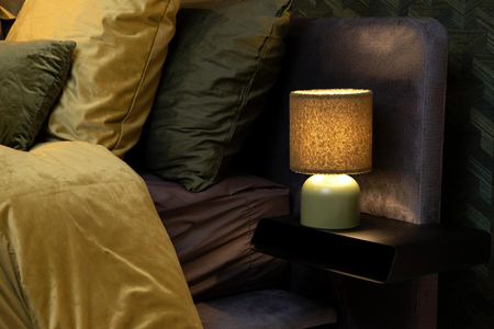 Lampa stołowa Lucide WOOLLY 10516/01/33 zielony
