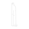 Lampa podłogowa Zuma Line SM-609-WH LAMPA PODŁOGOWA BIAŁA/WHITE