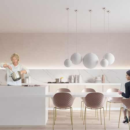 Sollux Lighting Lampa wisząca UGO 20 chrom SL.0263