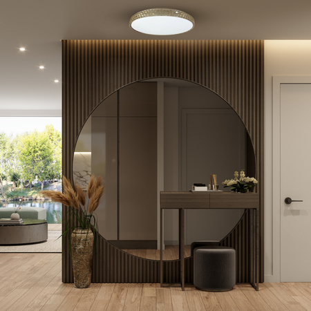 Milagro Plafoniera SHINY CLEAR 34W Ø490 mm ML8499 CZARNY