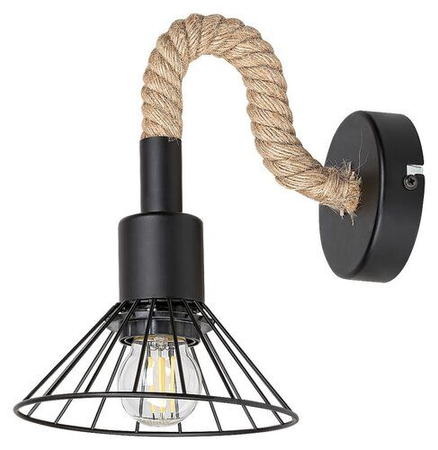 Kinkiet Rabalux Daryl 5270 czarny
