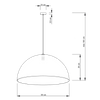 Lampa wisząca Sigma 30137 Sfera 50