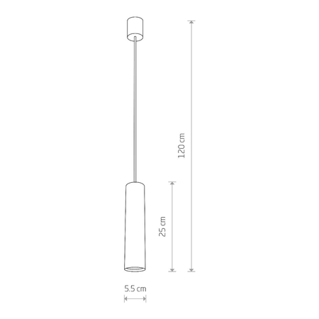 Lampa wisząca Nowodvorski 6840 EYE BLACK I ZWIS M