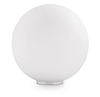 Lampa stołowa Ideal Lux 009131 Mapa Bianco TL1 D30 