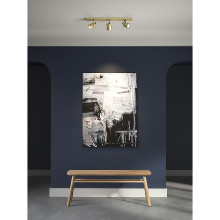 Spot Astro Juno Triple Bar 1487007 Szczotkowany Mosiądz