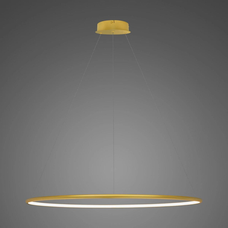 Lampa wisząca Ledowe Okręgi No.1 100cm 3k złota Dali