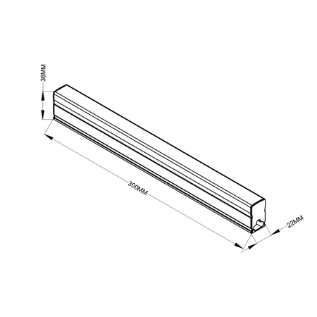 Light Prestige Moduł Geometric System New 30 cm LED 4000K LP-0209/1M 30CM 4K