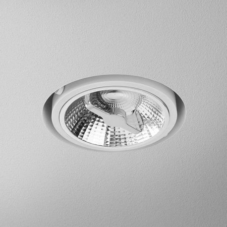 Lampa wpuszczana AQForm Ring 111 Trimless 230V Recessed Biały Struktura