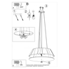 Sollux Lighting Żyrandol VEGA 60 biały SL.0765