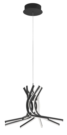 Lampa wisząca Luces Exclusivas CEUTA LE41602 czarny