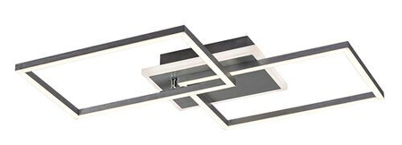 Lampa sufitowa Rabalux Athelstan 71014 srebrny/ szczotkowane aluminium