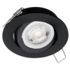 Eko-Light Oczko sufitowe okrągłe ruchome IP20 Black EKZ343 CZARNY