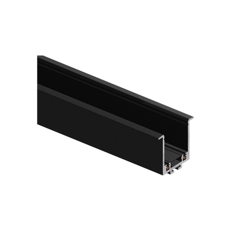 Light Prestige Szyna podtynkowa 2 m Magnetic Slim czarna LP-656-MAG SLIM 2m RS BK