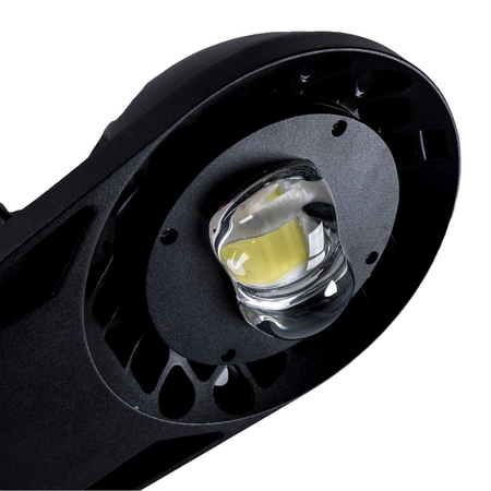 Oprawa uliczna LED Greenie Bridgelux 50W MeanWell driver IP65 aluminiowa czarna obudowa CW