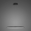 Lampa wisząca Ledowe Okręgi No.1 40 3k czarna Dali