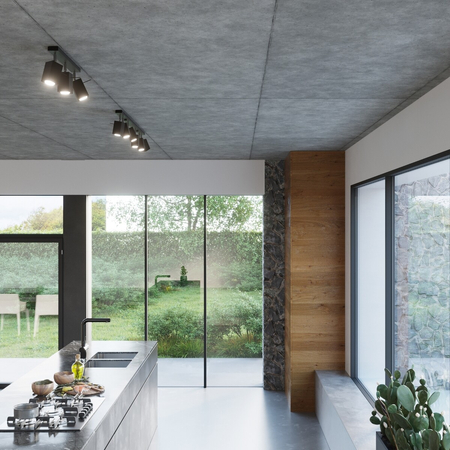 Sollux Lighting Plafon MERIDA 2 czarny SL.0100