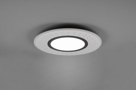 Lampa sufitowa Trio 626910307 czarny/srebrny