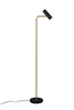 Lampa podłogowa Trio 412400108 złoty
