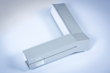 Profil Liniowy LED Greenie Linea wpuszczany - narożnik wertykalny 15° 20W szara obudowa CW