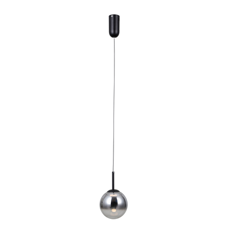 Lampa wisząca Italux Strela PND-34378-1S-BK Czarny mat