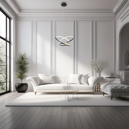 Milagro Lampa wisząca EMPOLI 55W LED 4000K ML1573 CZARNY