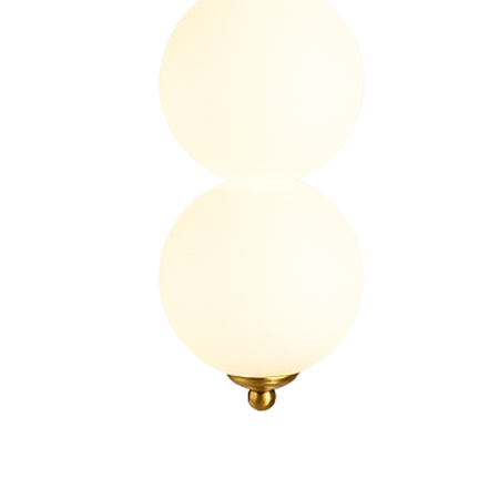 Lampa wisząca Abigali Pontti4 12W złoty/mleczne kule