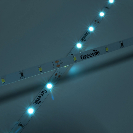 Taśma LED Greenie 1m 30 diod 3528SMD na metr 2.4W/mb niebieska Rolka 5m [3 lata gwarancji]