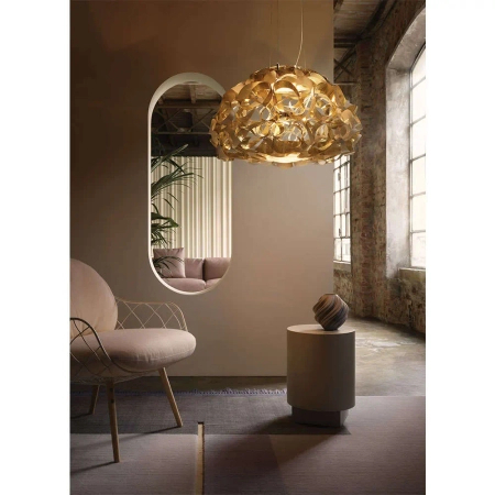 Lampa wisząca Slamp QUANTICA - GOLD 75 QUASL00GLD01T00000EU złoty
