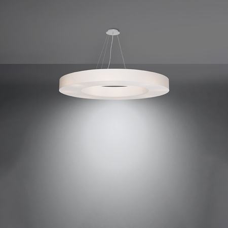 Sollux Lighting Żyrandol SATURNO SLIM 90 biały SL.0797