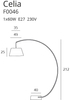 Lampa podłogowa Maxlight F0046 Celia
