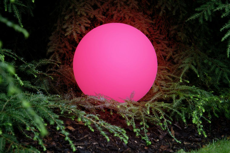 Kula LED Lampa zewnętrzna ogrodowa 2700K RGB Ø60 32415L biały