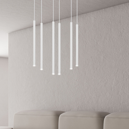 Lampa wisząca SELTER 6 WHITE Emibig 553/6 biały