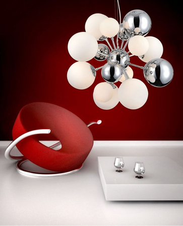 Lampa wisząca Lumina Deco LDP-8565-10 Galaksida W10