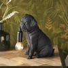 Lampa stołowa Endon Lighting Pug Puppy 107325 czarny