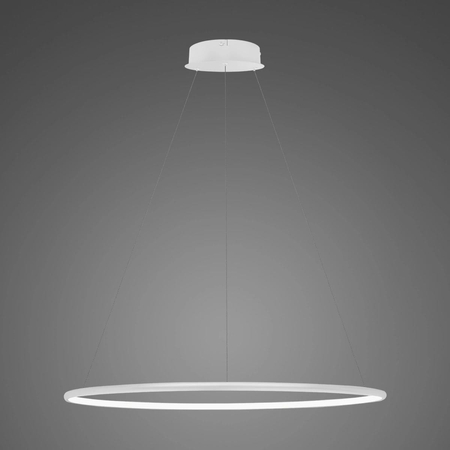 Lampa wisząca Ledowe Okręgi No.1 80cm 3k biała Dali