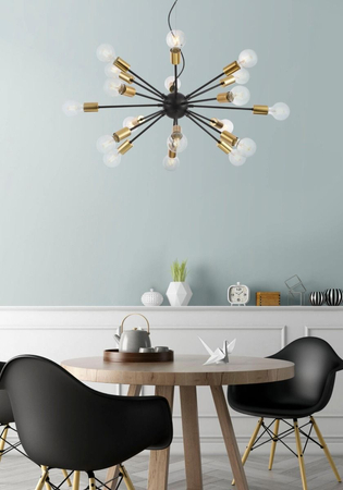 Lampa wisząca Maytoni T546PL-18B Jackson - Czarny