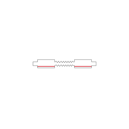 CTLS POWER STRAIGHT CONNECTOR Nowodvorski 8708 czarny