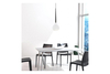 Lampa wisząca Azzardo AZ1062  Aga 1 white/black