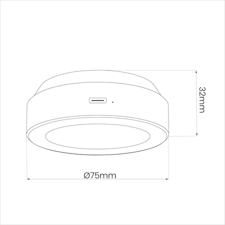Eko-Light Lampka Podszafkowa Jojo RGB + 3000/6000K Trójpak EKB1438 BIAŁY
