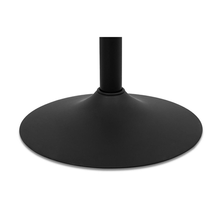 Krzesło barowe VOLT regulowane czarne / naturalne