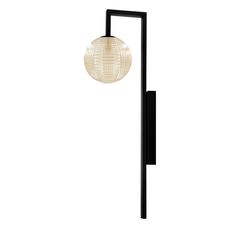 Kinkiet Kaja EMIR K-5768 bursztynowy, czarny