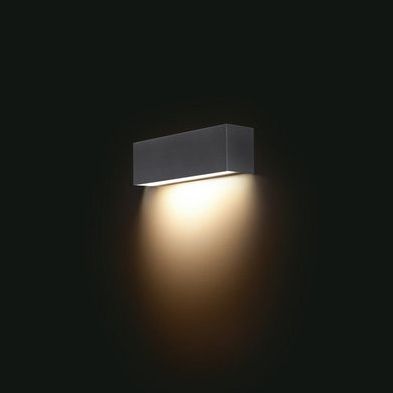 Lampa ścienna Nowodvorski 6350 STRAIGHT WALL LED GRAPHITE XS