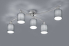 Lampa sufitowa Trio 605400511 srebrny