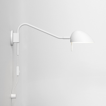 Kinkiet Astro Serge Plug-In 1476002 Matowy Biały