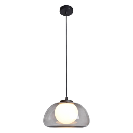 Lampa wisząca Italux Ainale PND-54637-1-BK-SG Czarny