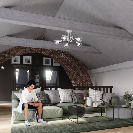 Sollux Lighting Kinkiet ARTEMIS 1 biały SL.1102