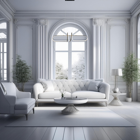 Milagro Lampa wisząca VERTIGO 54W LED 4000K ML1576 CZARNY